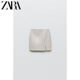 Zara ဒီဇိုင်းသစ် အမျိုးသမီးဝတ် သားရေတု Miniskirt 08741050712