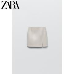 Zara ဒီဇိုင်းသစ် အမျိုးသမီးဝတ် သားရေတု Miniskirt 08741050712