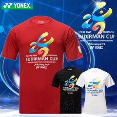 အမှန် yonex Junik သီရိလင်္ကာနိုင်ငံ YY 19200 နန်နင်း Sudirman ဖလား ကြက်တောင် အဝတ် တီရှပ် Lindane ch စစ်မှန်