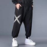 XL ဆိုဒ် Sweatpants အမျိုးသား ဘောင်းဘီရှည် ပေါင်း ဆီ XL စကားလုံး ပန်းရိုက် အပွ ဆွဲသား ပေါ့ပေါ့ပါးပါး ဝေဘောင်းဘီဒီရေ အဆီကလူ 280 J （1J=1ဒဿမ1 lb）