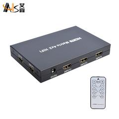 ais Eisen HDMI switcher 4 ဝင် 2 အပြင်ထဲက မျဉ်း တီဗီလိုင်းများ ဖြန့်ဖြူး လေး ဝင် နှစ် 4k HD ကို အသံလိုင်း ဖြတ်