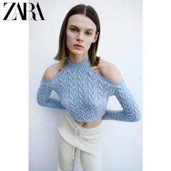 Zara ဒီဇိုင်းသစ် ရှစ်တစ်စိတ်တစ်ပိုင်းအက်ဆေး Edit ကို အပေါက် ဒီဇိုင်း အပေါ်ဝတ်အင်္ကျီ 05039309423