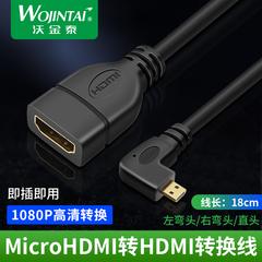 အခမဲ့ရေကြောင်း သေးသေးလေး မိုက်ခရို HDMI အလှည့် HDMI သငျ့လျေြာအောငျပွုပွငျသောစကျ အပြား SLR ကင်မရာ HD ကို မျဉ်း မှတ်စုစာအုပ် လျှပ်စစ်ဆက်သွယ်မှုကို ကိစ်စနှငျ့ ပတျသကျ.