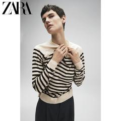 Zara ဒီဇိုင်းသစ် အမျိုးသမီးဝတ် အစင်း ဆွယ်တာအင်္ကျီ 02142024104