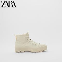 Zara ဒီဇိုင်းသစ် ကလေးဖိနပ် မိန်းကလေး မိုနိုခရုမ် လည်မြင့် အားကစားဖိနပ် 12201730102