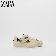 Zara ဒီဇိုင်းသစ် ကလေးဖိနပ် မိန်းကလေး Disney Mickey ကြွက် အားကစားဖိနပ် 12411630001