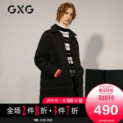 gxg ထီးထီး ပူးတွဲ Shopping Mall အတူတူပင်အပိုဒ် အမျိုးသားဝတ် ဆောင်းရာသီ ဒီဇိုင်းသစ် အထူ အရှည် ဒီဇိုင်း နှိမ့်ချ အမျိုးသား ခေတ်မှီ