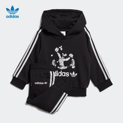 adidas စစ်ဗိုလ် ဇကာ adidas သုံးရွက်ကလိုဗာပင် ဒစ္စနေး ပျံဝဲ ပူးတွဲ ကလေး အားကစားပက်ကေ့ gd2791