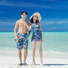 စုံတွဲ Swimsuit သေတ္တာ တစ်စုတစ်စည်း ဟန် တစ်ဆက်တည်းမဟုတ် စကပ် စတိုင် ဖြောင့် ဖော်ပြ ပိန်သော အဖုံး ဝမ်း အမျိုးသမီး ရေကူးဝတ်စုံ ins လေတိုက် အမျိုးသား သဲသောင်ပြင်ဇာတ်လမ်းတိုများ