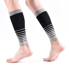 ကာကွယ် ခြေတလုံးစွပ် compression တိုးတက်သော ဖိအား gradient ကို booster အစင်းမီးခိုးရောင် မာရသွန် အားကစား Leggings