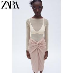 Zara ဒီဇိုင်းသစ် trf အမျိုးသမီးဝတ် ယက်သား အထုံး ဆင်ယင်မွမ်းမံခြင်း မီဒီ စကပ် 07385174633