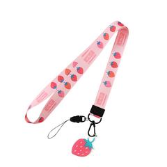 ချစ်စရာ လက်ကိုင်ဖုန်း Lanyard အပျိုစင် နှလုံး ဆှဲထား လည်ပင်း ဇကာ အနီရောင် ပုဂ္ဂိုလ် တီထွင်ဖန်တီး Key Chain ကြိုးကြီး သော့ချိတ် အရှည် ဒီဇိုင်း သိုင်းကြိုး ဖုန်းကိုသိုင်းကြိုး