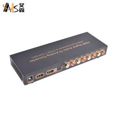 ais Eisen HDMI အလှည့် av အ converter ခြင်း simulation 5.1 ဒစ်ဂျစ်တယ်အသံ ထုတ်ကုန် စောငျ့ရှောကျ အသံ သေတ္တာ signal ပန်းသီး