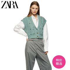 Zara ဒီဇိုင်းသစ် အမျိုးသမီးဝတ် ရှစ်တစ်စိတ်တစ်ပိုင်းအက်ဆေး Edit ကို သိုးမွှေးထိုး စွပ်ကျယ် 03653009441