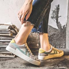 နွေရာသီ canvas ဖိနပ် အမျိုးသမီး ulzzang တရာ ယူ ကျောင်းသား ကိုရီးယား ဆိပ်ကမ်း လေတိုက် ပေါ့ပေါ့ပါးပါး ဖိနပ် ins ဒီရေကျ ဖိနပ် 2020 ဒီဇိုင်းသစ်