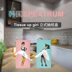 ကိုရီးယား Spextrum တည့်မတ်သော ဆွဲ စက္ကူဘူး တစ်ရှုး ပြန်ကြည့် မိန်းကလေးများ တီထွင်ဖန်တီး လက်ဆောင်ပေးမယ် တစ်ရှူး မိန်းကလေး