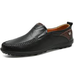 နွေဦးရာသီနဲ့နွေရာသီ ယောက်ျားရဲ့ဖိနပ် Boat Shoe အမျိုးသား ပေါ့ပေါ့ပါးပါး ရှူးဖိနပ် လူပျင်း ဖိနပ် တစ်ဦးကနင်း အမှန် နွားသားရေ နွားသားရေ ဒီရေကျ မောင်း တစ်ထည်ပို့ဆောင်