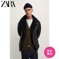 Zara ဒီဇိုင်းသစ် အမျိုးသားဝတ် သားရေတု copy Sherpa အဘိဓါန် ဂျာကင်အင်္ကျီ အင်္ကျီ 03548300800