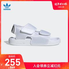 adidas စစ်ဗိုလ် ဇကာ သုံးရွက်ကလိုဗာပင် adilette ဖိနပ် 3.0 အမျိုးသားနှင့်အမျိုးသမီး အေးချမ်းသော ဖိနပ် eg5025eg5026