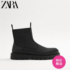 Zara ဒီဇိုင်းသစ် ယောက်ျားရဲ့ဖိနပ် အနက် ရှေးရိုးရာစတိုင် တရာ ယူ Classic ခေတ်မှီ ဖိ ရော်ဘာဖိနပ် သား 12018720040