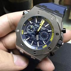 AUDEMARS PIGUET ဓါတ်ခဲနာရီ အဝိုင်းပုံ အလူမီနီယံအိုး ပလပ်စတစ်ကြိုး လူလတ်ခေတ်မှီစတိုင် အမျိုးသား နာရီ  လက်ပတ်နာရီ  020017