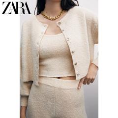 Zara ဒီဇိုင်းသစ် အမျိုးသမီးဝတ် သိုးမွှေးထိုး အင်္ကျီ 02142192712