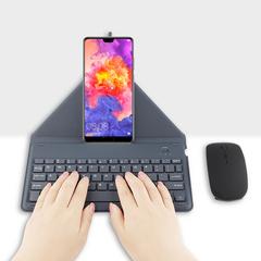 လက်ကိုင်ဖုန်း ဘလူးတုသ် keyboard ကို Vivo x23 x21 x21i x20 x9s z1i x7 y55 y66 y67 လက်ကိုင်ဖုန်း keyboard ကို သားရေ ကြိုးမပါ keyboard ကို အမှု အခွံ Vivo ကြွက်