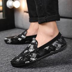 နွေဦးရာသီ ခေတ်မှီ တရာ ယူ ဝိညာဉ်တော်သည် Guy Boat Shoe တစ်ဦးကနင်း လူပျင်း ဒီရေကျ ဖိနပ် ဇကာ ငွေနှင့်အနီ ပေါ့ပေါ့ပါးပါး ယောက်ျားရဲ့ဖိနပ်