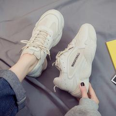 ဆောင်းဉီးရာသီ ဖိနပ် အမျိုးသမီး 2019 ဒီဇိုင်းသစ် ဆောင်းဦးရာသီဖိနပ်ကွန်ယက်ကို Hongyun လှုပ်ရှား တရာ ယူ ins ကျောင်းသား အဖြူ ဖခင် ဆောင်းဦးရာသီဒီရေမော်ဒယ်များ ဖိနပ် လဲကြလိမ့်မည်