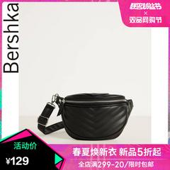 bershka အမျိုးသမီး Leatherette သားရေ ခါးလွယ်အိတ် 03381266800