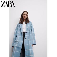 Zara ဒီဇိုင်းသစ် အမျိုးသမီးဝတ် အကွက် သိုးမွှေးထိုး လောင်းကုတ်အင်္ကျီ 02142194400