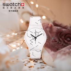 swatch Swatch ဆွစ်ဇာလန် လက်ပတ်နာရီ ငွိမျးခမျြးရေးဟိုတယ် အတတ်ပညာ အလယ်ဗဟို အထူး ဒီဇိုင်း suow164