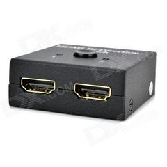 HDMI switcher HDMI HD ကို Two-လမ်း Splitter HDMI ဖြန့်ဖြူး HDMI switcher 2 ဝင် 1