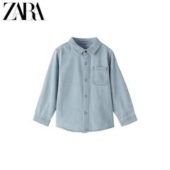 Zara ဒီဇိုင်းသစ် ကလေးကောင်လေး ကလေးများ ဒီဇိုင်း ဂျင်းရောင် ရှပ်အင်္ကျ ီ 08574500427