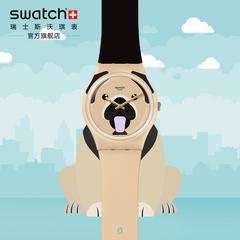 swatch Swatch ဆွစ်ဇာလန် လက်ပတ်နာရီ စိတ်အားထက်သန် ဘေဂျင်း ပါကစ္စတန် ခေတ်ဆန် Quartz အမျိုးသားနှင့်အမျိုးသမီး နာရီ gt109