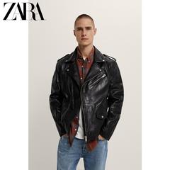 Zara ဒီဇိုင်းသစ် အမျိုးသားဝတ် စက်ခေါင်း ဒီဇိုင်း သားရေ ဂျာကင်အင်္ကျီ အင်္ကျီ 05388403800