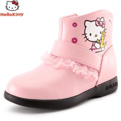 hellokitty ကလေးဖိနပ် မိန်းကလေး မိုးပွင့် ဘိနပ် နှစ်စီးမတော်တဆဖြစ် ဆောင်းရာသီ ကလေး ဂွမ်းဖိနပ် မိန်းကလေး ပေါင်း ကတ္တီပါ အနွေးထိန်း မင်းသမီး သားရေဘွတ်ဖိနပ်