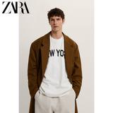 Zara ဒီဇိုင်းသစ် အမျိုးသားဝတ် ပေါ့ပေါ့ပါးပါး နှစ်တန်း  ချိတ် သိုးမွေး သိုးမွေး လောင်းကုတ်အင်္ကျီ အင်္ကျီ 06482013705