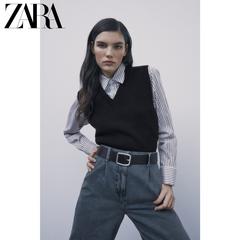 Zara ဒီဇိုင်းသစ် အမျိုးသမီးဝတ် သိုးမွှေးထိုး စွပ်ကျယ် 03519006800