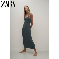 Zara ဒီဇိုင်းသစ် သိုးမွှေးထိုး အရှည် ဂါဝန် 00014005485