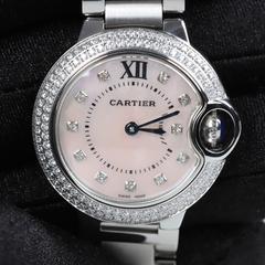 Cartier  ဓါတ်ခဲနာရီ   အဝိုင်းပုံ   အလူမီနီယံအိုး အလူမီနီယံကြိုးလူငယ်ခေတ်မှီစတိုင်    30မီတာရေစိုခံ   အမျိုးသမီး ဝတ် နာရီလက်ပတ်နာရီ  020225