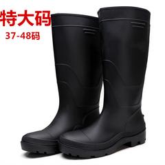 ဆိုဒ် အမျိုးသား မြင့်သော Wellies လုံးရှည် မိုးရွာစေသဘွတ်ဖိနပ် တို လုံးရှည် ရေဖိနပ် Overshoes ရော်ဘာဖိနပ် 44 45 46 47 48 ဆိုဒ် သတ္တုတွင်းဘွတ်ဖိနပ်