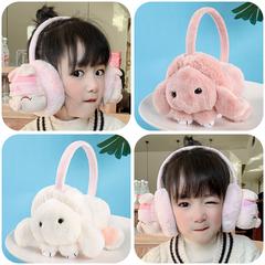 ကလေး Earmuffs ဆောင်းရာသီ Earmuffs မိန်းကလေး ယောက်ျားလေး ကိုရီးယား ချစ်စရာ ဆောင်းရာသီ ပူနွေးတဲ့လေတိုက် ကတ္တီပါအမွေး နားကာကွယ် အိတ် Earmuffs အအေး