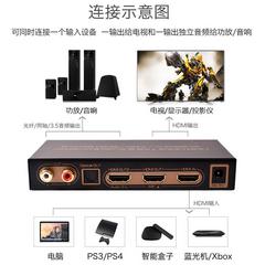 ais Eisen HDMI အသံလိုင်း separator အလှည့် မီးလင်းဖိုင်ဘာမျှင် coaxial 5.1 အသံလိုင်း converter Set-top box PS4 လျှပ်စစ်ဆက်သွယ်မှုကို ဦးနှောက်