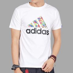 အင်္ကျီ အမျိုးသား ဝတ် ဒီဇိုင်းသစ် adidas လည်ဝိုင်းတီရှပ်လက်တိုတီရှပ်တီရှပ်အင်္ကျီ အင်္ကျီ T shirt အင်္ကျီ  004957