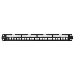 tp link ကို 24 module စတိုင် အလွတ် patch Panel ကို 19 လက်မ 1u စံချိန်မှီ ဆိုဒ် TL ed0024