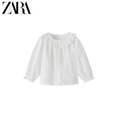 Zara ဒီဇိုင်းသစ် ကလေးကမိန်းကလေး ကလေးများ ပန်းထိုး ရှပ်အင်္ကျ ီ 01821500250