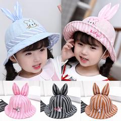 နွေဦးရာသီ Bucket Hat မိန်းကလေး Sun ကဦးထုပ် မင်းသမီး ကလေး အရိပ် ဇလုံ အဖုံး နွေဦး ပါးသော ဝါ 6 12 24 လ Eaves