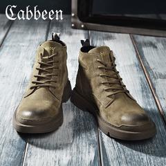 Cabbeen မာတင် ဘိနပ် အမျိုးသား ပေါင်း ကတ္တီပါ လည်မြင့် ယောက်ျားရဲ့ဘွတ်ဖိနပ် ဆောင်းရာသီ ယောက်ျားရဲ့ဖိနပ် အမျိုးသား မိုးပွင့် ဘိနပ် ဇကာ အနီရောင်မြင်း ding ဖိနပ် ဂွမ်းဖိနပ် ဘွတ်ဖိနပ်