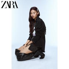 Zara ဒီဇိုင်းသစ် အမျိုးသမီးဝတ် အလင်း အမွေးပွား ဆင်ယင်မွမ်းမံခြင်း ဂျာကင်အင်္ကျီ အင်္ကျီ 03305253800